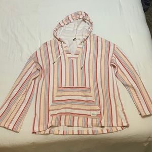 Roxy wild and free poncho hoodie